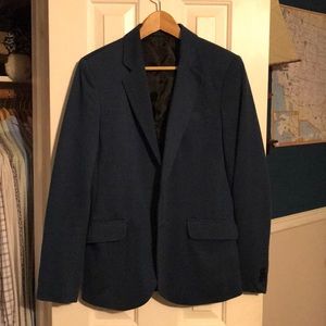 ZARA BASIC teal men’s blazer